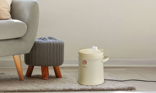 蒸気で加湿するから室温を下げないクラリティのスチーム式加湿器「クリーンポット」。とにかくお手入れが簡単!