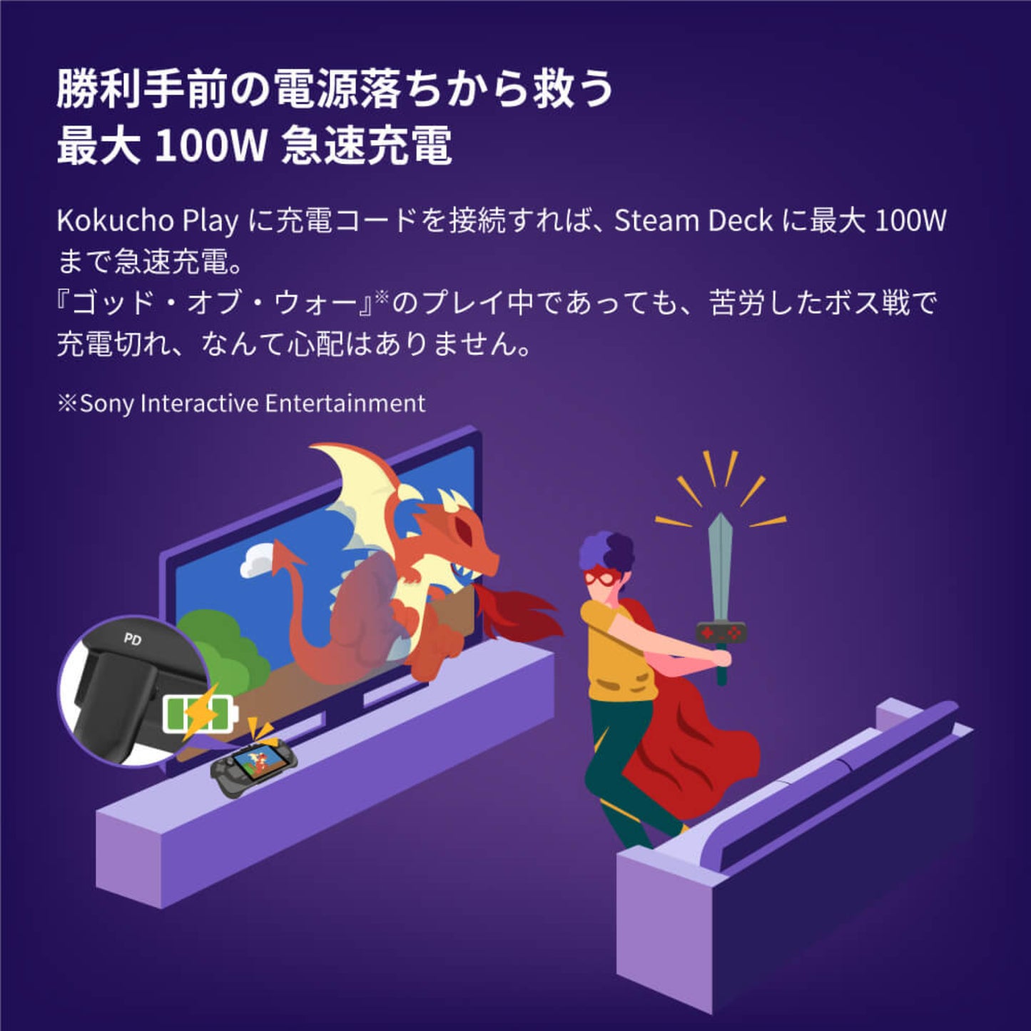 Steam Deck ドック コクチョープレー