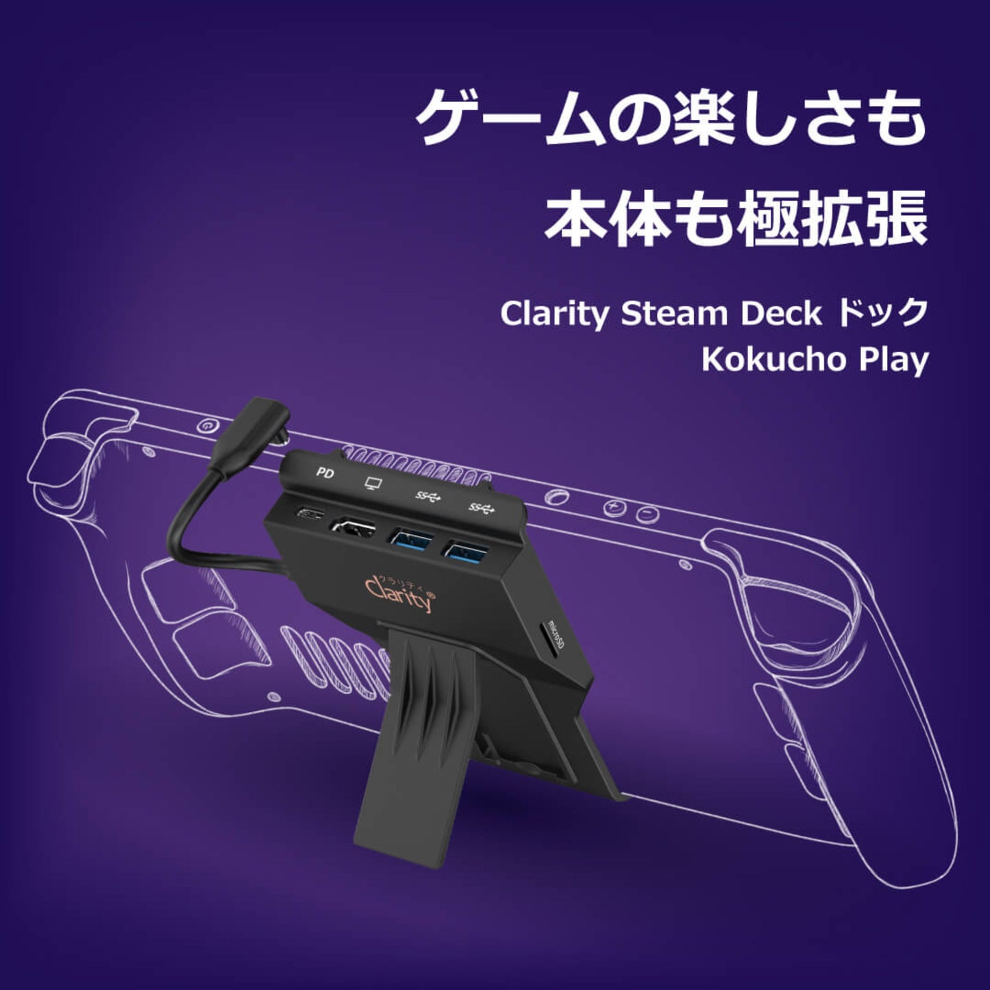 Steam Deck ドック コクチョープレー