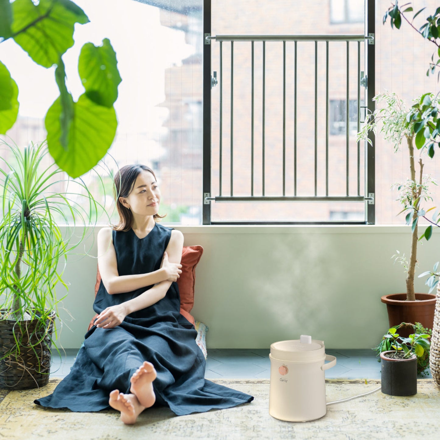 スチーム式 加湿器 3L クリーンポット