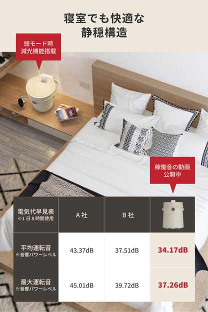 スチーム式 加湿器 3L クリーンポット